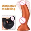 Nxy dildos dongs riesige no Vibrator Anus -Expansion mit Saugnäpfe realistischer Penis für weibliche Masturbation Clitoris Stimulator Sexspielzeug 220511