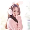 Berets Winter Warm Earmuffs Lady Ears Girls Foldable Bag Korean Carrot Ear Protecters Plush Velvet Windproof Women EarflapBerets