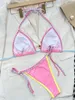 New Fashion Beach Женские купальцы отталкивают с двумя частями, сексуальная горячая женщина, купальники, летнее бикин