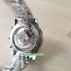 GF Mükemmel İzle AB0121211B1A1 43mm Paslanmaz Çelik ETA 7750 Hareketi Şeffaf Mekanik Otomatik Chronograph Çalışma Erkek Saatler Siyah Kadran