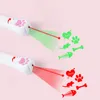 4 Typer USB Pet LED Laser-Cat Laser Toy Interaktiv leksak Ljus Animation Mouse Shadow Cat Pointer Light Pen Rechargeable Leksaker