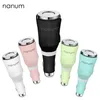 Nanum Car air freshener Tulip Car Aroma Diffuser Mini USB Aromatherapy Car USB Essential Oil Diffuser Mist Maker fogger 201009