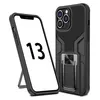 for iphone 14 Car Magnetic Cell Phone Cases Ring Buckle Bracket Protective Cover 13 12 pro max mini Kickstand Paper Box Pack