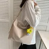 Bolsas de noche Mujer Moda 2022 Hombro Crossbody Grande Tela coreana Bolsa de mensajero para mujeres Lienzo Chica Estudiante Viaje Satchel FemeninoEveni