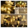 Strings Fairy Card Po Holder Clips Lights String Battery Powered LED Bedroom Wall Bar Cabinet Picture Decoration Hanging ClipLED StringsLED