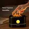 Flammeffekt Luftbefeuchter 135H USB Smart Timing LED Elektrische Aromatherapie Diffusor Simulation Feuer Flammbefeuchter 2205275385279