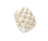 120Pcs/Lot Acrylic White Pearls Napkin Rings Wedding Napkins Buckle For Wedding Reception Party Table Decorations Supplies SN6494