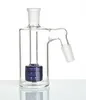 Glass Ash Catcher 14mm Mini Hookah Glass Bong Water Catchers Tjock Clear Bubbler Ashcatcher 45 grader