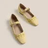 Sandaler French Style Mary Janes Women Flats Elegant Ladies Weave Shoes Spring Autumn Vintage Low Heel 3cm Patchwork Flat Shoessandals