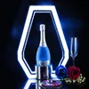 Rechargeable Bar LED MOET Champagne Bouteille De Vin Présentateur Glorifier Affichage VIP Service Plateau Pour Night Club Lounge Décoration De Fête De Mariage