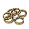 5st/Lot Öppnande Metal Spring Gate O Ring Party Favor For DIY Keychain Jewelry Bag Clips Hook Dog Chain Buckles Connector