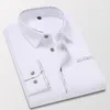 Camicie casual da uomo Primavera Autunno Camicia a maniche lunghe da uomo Scozzese a un bottone Festa in stile coreano Camicia sottile da uomo