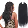 Ombre Senegalese Twisted Hair Kanekalon African Styles Pre Loop Lätt att installera virkningsfält Syntetiskt hår