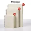 Anteckningar A5 A6 B5 Spiral Book Coil Notebook To-Do-fodrad Dot Blank Grid Paper Journal Diary Sketchbook for School Supplies Stationery