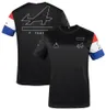 F1 T-shirts Formel 1 Team Racing Driver Polo Shirt Män kvinnor mode t-shirt utomhussport snabbtorkade t-shirt fans överdimensionerade toppar