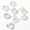 10 pcs/lot bricolage Transparent lapin perle en vrac pour bijoux Bracelets collier anneau de cheveux faisant des accessoires artisanat acrylique enfants perles faites à la main