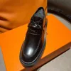 Elbise Ayakkabı Lüks Tasarımcı Klasik Düğmesi İlk Oxford Ayakkabısı Kadınlar İçin% 100 Cowhide Deri Plattform Somunlar Kalın Çözilmiş Dantel Yukarı Derby Shoe 35-41