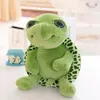 20 cm Verde Grandi Occhi Farcito Tartaruga Tartaruga Animale Peluche Giocattolo Del Bambino Regalo Cuscino di Tiro Per Dare Alla Ragazza Un Nuovo Anno