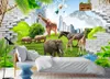 Fonds d'écran peintures murales salon de chambre à coucher animal du monde