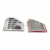 2pcs لـ Hummer H2 SUT SUV 2003-2009 يغطي تنفيس الجانبية الملحقات chrome Hood Houd