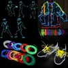 Strips LED Wire Light Car 1M 3M 5M Neon String Lights Dance Party Decor Lamp Flexible Waterproof Strip Rope TubeLED StripsLED