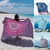 150x200cm estilo bohemio de poliéster fibra de toalla de playa de toallas mandala rectángulo tapiz de la cama rectángulo