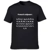 T-shirts masculins Alphabet Russie Fashion Men Summer Summer à manches courtes T-shirt avec slogan russe Harajuku Tees Vintage Streetwear Clothing 2022