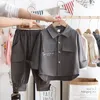 Mihkalev Fashion Kids Clothes Boys Autumn Set for Baby Girl Clothing Set Jacket and Pants Children Sport Suit Outfits 220509