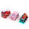 6 SZTUK Pull Car Toy Mobile Pojazd Pod Tubek Taxi Model Kid Mini Cars Boy Zabawki Prezent W1