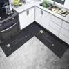 Tufts Kitchen Mat Anti-Slip Nowoczesne dywaniki na dywany sypialnia balkon łazienka drukowana dywan wejściowy do reormatu korytarz maty 220511