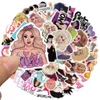 50pcs Mieszane naklejki samochodowe Drag Queen for Druskate Board Scrapbooking Pencil Case Diary Telefon Laptop Planner Dekoracja książka Kids Toys Diy Dekale