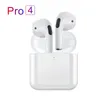Pro 4 TWS trådlösa hörlurar hörlurar Bluetooth hörlurar hörlurar -Kompatibelt 5.0 vattentätt headset med mic för Xiaomi iPhone Pro4 öronsnäckor