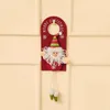 Merry Noel Kapısı Askı Teryakları Knob Noel Dokuma Kumaş Kapılar Tatil Hankı Tatil Partisi Ev Dekoru 50 PCS