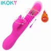 Vibrators voor vrouwen erotische speeltjes Verwarmbare Stretch G-Spot vibrator voor volwassenen sexy vrouw shop producten