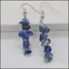 Other Earrings Jewelry Natural Lucky Handmade Brazilian Sodalite Beads Gem Drop Delivery 2021 Dhqbx