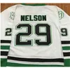 C202 North Dakota Fighting Sioux 8 Nick Schmaltz 16 Brock Boeser 29 Brock Nelson 7 TJ Oshie 9 Jonathan Toews 11 Zach Parise College Jersey