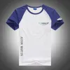 2023 Nouvelles voitures F1 Formule 1 T-shirts à manches courtes Été Aston Martin Hommes O-cou Couleur Bloc Col Rond Raglan Patchwork Casual Sport Tee Top