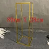 Other Home Decor Wedding Props Wrought Iron Gold Frame Reception Area Floral Scene Arrangement Flower Stand Road GuideOther