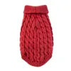 Vêtements pour chiens vêtements tricotés d'hiver pull chaud pour petits grands chiens vêtements pour animaux de compagnie manteau tricot Crochet tissu JerseyDog