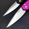 Специальный цвет! Purpleblack Protech 3407 Codfather складной нож Flipper тактические автоматические ножи на открытом воздухе на открытом воздухе UT85 карманные ножи PT1718 2203 920 / CQC7