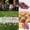 1510packs Natural Wedding Confetti Torkade blomma rosenblad Pop Bruddusch Birthday Party Decoration Diy Valentine Day Gift 220815