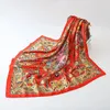 Paesi del Medio Oriente Primavera 90 Avvolge 90 cm Vintage Anacardi Sciarpa quadrata grande Accessori da donna Scialle per la testa