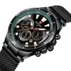 Beloning Nieuwe Aankomst Stainls Steel Luxury Men Bekijk kwarts Wholale Custom Watch Men Fashion Casual Chine Pols Watch