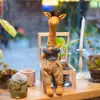 45cm Cute Giraffe Deer Doll Plush Animal Short Plush Dolls