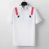 2022 Luxury Designer Menswear Polos marque Été haute qualité robe brodée coton Polo T-shirt col mode casual print M-3XL 342