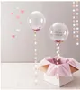 Party Decoration 4M Paper Pink/Blue Circle Dot White Star Banner Home Wedding Halloween Bunting Balloon Hanging Supplies