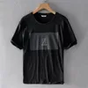 Męskie koszulki projektant Włoch Włochy lniane t-shirt men marka czarna koszulka na swobodne koszule modowe męskie tshirt męskie camisetas