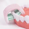 Elektrisk tandborste 3D-paket Ultraljudsuppladdningsbar tre borst Mjuk och skonsam rengör varje tand för att helt täcka 220801