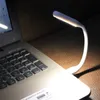 Portable USB Reading Light Computer Adjustable Gooseneck Laptop Lamp led bulb Protect Eye Lights for Xiaomi Power Bank Comupter Notebook