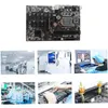 Cartes mères Carte mère minière BTC avec processeur CPU G3900 prend en charge DDR4 LGA 1151 12 emplacements pour cartes graphiques pour cartes mères MinerMotherboards